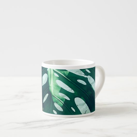 Palmenblättrige Espresso-Tasse Espressotasse (Vorderseite Rechts)