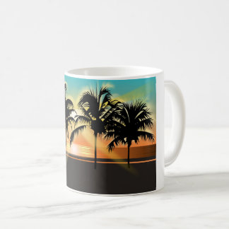 Palmenfriedlichkeit kaffeetasse