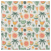 Palmenfrucht-Muster Stoff (Muster)