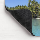 Palmengesäumter Strand Cook Inseln 2 Mousepad (Ecke)