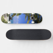Palmengesäumter Strand Cook Inseln 2 Skateboard (Horizontal)