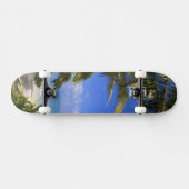 Palmengesäumter Strand Cook Inseln 2 Skateboard (Horizontal)