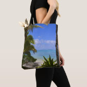 Palmengesäumter Strand Cook Inseln 2 Tasche (Von Nahem)