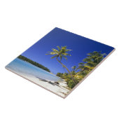 Palmengesäumter Strand Cook Inseln Fliese (Seite)