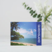 Palmenhain Postkarte (Stehend Vorderseite)