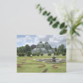 Palmenhaus Postkarte (Stehend Vorderseite)