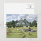 Palmenhaus Postkarte (Vorne/Hinten)