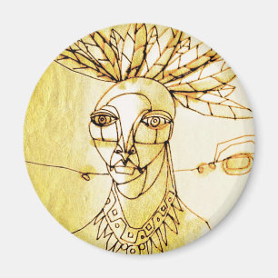 Palmenkönigin Magnet