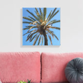 Palmenkrone Leinwanddruck (Insitu (Wohnzimmer))