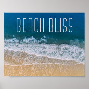 Palmenküste von Beach Bliss Tropical Dream Custom  Poster