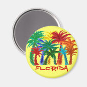 Palmenmagnet Magnet (Vorderseite/Rückseite)