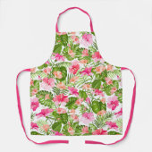 Palmenmonsterie des tropischen Hibiskus Schürze (Vorderseite)