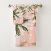 Palmenmuster Badhandtuch Set (Insitu)