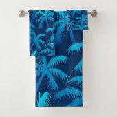 Palmenmuster Badhandtuch Set (Insitu)