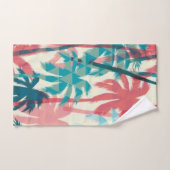 Palmenmuster Badhandtuch Set (Handtuch)