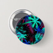 Palmenmuster Button (Vorne & Hinten)