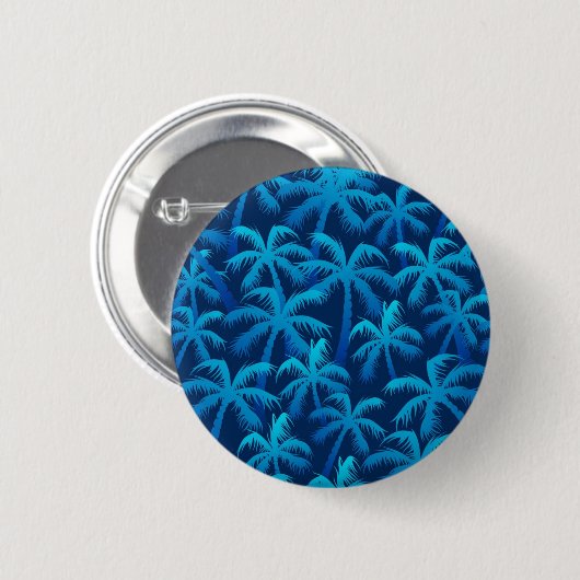 Palmenmuster Button (Vorne & Hinten)