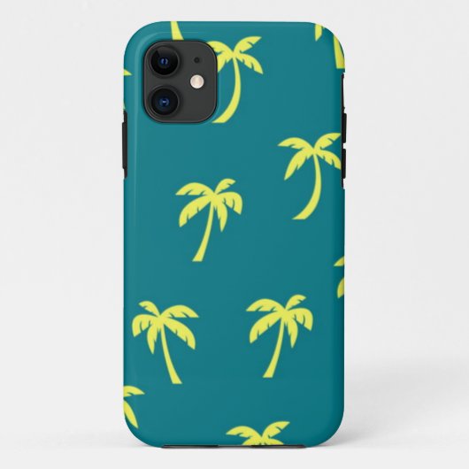 Palmenmuster Case-Mate iPhone Hülle (Rückseite)