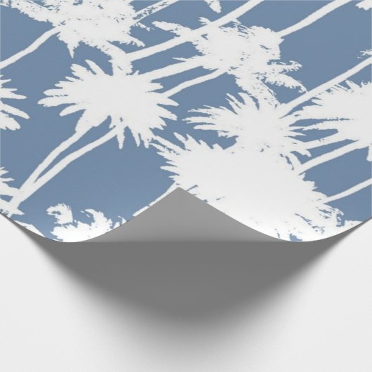 Palmenmuster Geschenkpapier (Ecke)