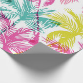 Palmenmuster Geschenkpapier (Ecke)