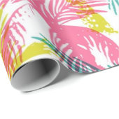 Palmenmuster Geschenkpapier (Rolleneckpunkt)