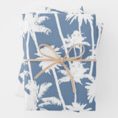 Palmenmuster Geschenkpapier Set (Beispiel)