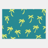 Palmenmuster Geschenkpapier Set (Vorderseite 3)