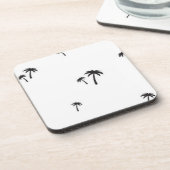 Palmenmuster Getränkeuntersetzer (Linke Seite)