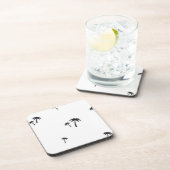 Palmenmuster Getränkeuntersetzer (Rechte Seite)