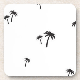 Palmenmuster Getränkeuntersetzer