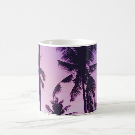 Palmenmuster Kaffeetasse (Mittel)