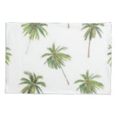 Palmenmuster Kissenbezug (Rückseite)