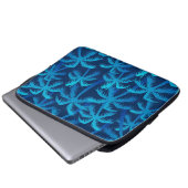 Palmenmuster Laptopschutzhülle (Vorne Knopf)