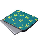 Palmenmuster Laptopschutzhülle (Vorne Knopf)