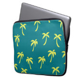 Palmenmuster Laptopschutzhülle (Vorderseite Links)