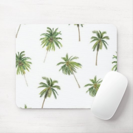 Palmenmuster Mousepad (Mit Mouse)