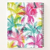 Palmenmuster Notizblock (Rückseite)