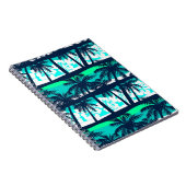 Palmenmuster Notizblock (Rechte Seite)