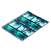 Palmenmuster Notizblock (Linke Seite)