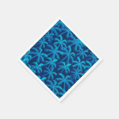 Palmenmuster Serviette (Ecke)