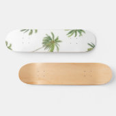 Palmenmuster Skateboard (Horizontal)