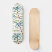 Palmenmuster Skateboard (Vorderseite)