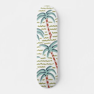 Palmenmuster Skateboard