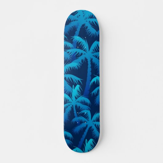 Palmenmuster Skateboard (Vorne)
