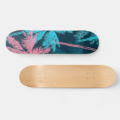 Palmenmuster Skateboard (Horizontal)
