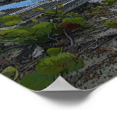 Palmenposter Poster (Ecke)