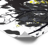 Palmenrochen Poster (Ecke)