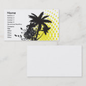 Palmenrochen Visitenkarte (Vorne/Hinten)