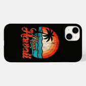 Palmenstrand Hawaii-Strand Case-Mate iPhone Hülle (Rückseite (Horizontal))