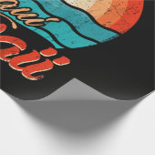 Palmenstrand Hawaii-Strand Geschenkpapier (Ecke)